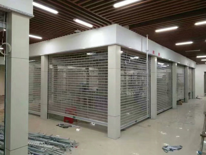 水晶(jīng)卷閘門